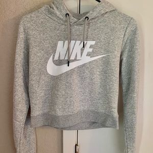 Nike crop hoodie
